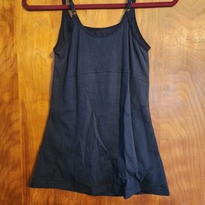Women’s black tank top